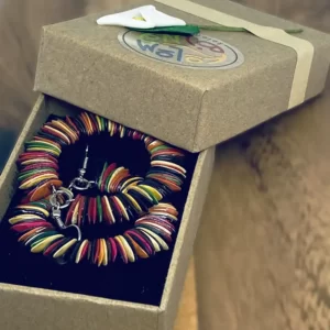 Wañapacha Melon Seeds Earrings