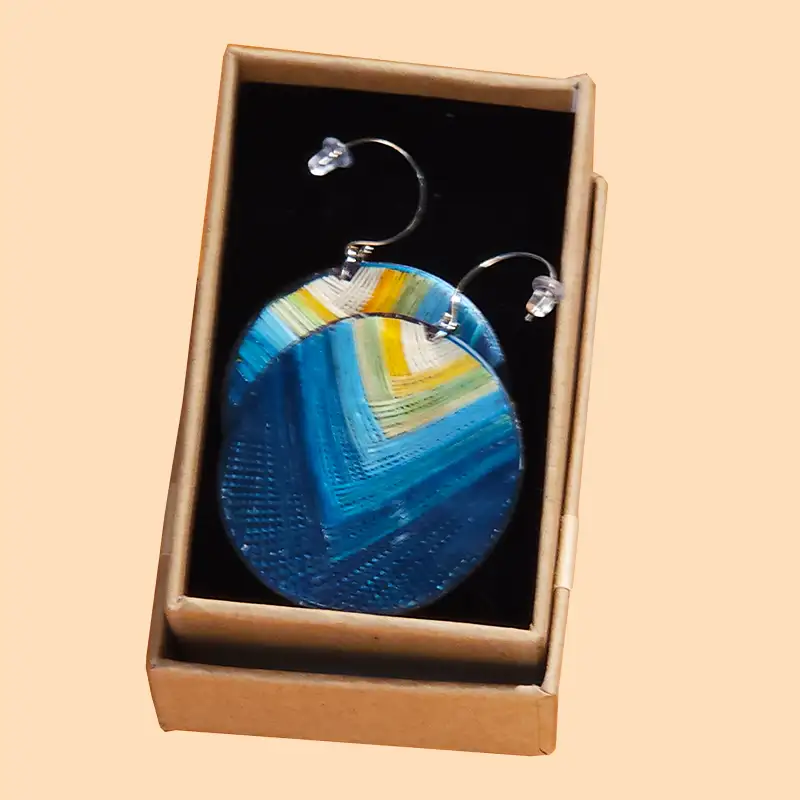 Handcrafted Tamo Earrings<br>Alaxpacha earrings - Image 3