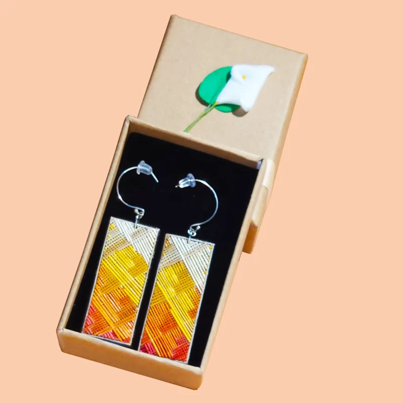 Handcrafted Tamo riktanjulu Earrings<br> - Image 3